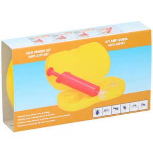 Anti-venom syringe bites + stings vacuum cleaner