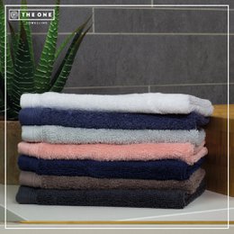 Organic 100% cotton Washcloth 16x21 cm, Anthracite