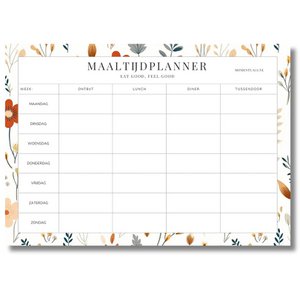 Maaltijdplanner A4