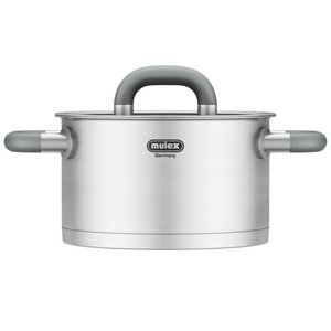 LUGANO Edelstahl Topf 20 cm