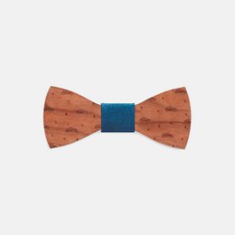Nœud papillon voitures en bois