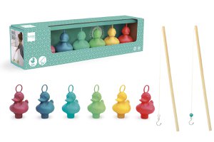 Set mit 6 schönen Enten – Korallenriff