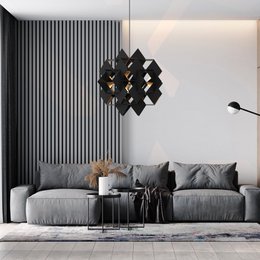 Hanging lamp Triangulus