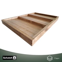 Schutzit – Gewürzregal Schublade – Holz – Schubladen Organizer – Gewürzregal Küchenschublade – 3 Schichten