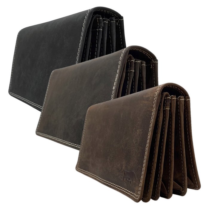 Arrigo Wallets - Wallet Ladies - RFID - Leather - Buffalo Leather