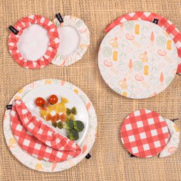PACK 4 TELLERDECKEL LEBENSMITTELDRUCK HF