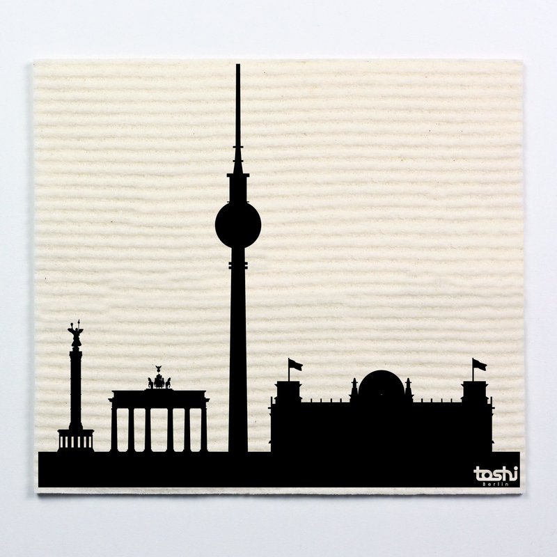 Sponge cloth furbi: Skyline Berlin