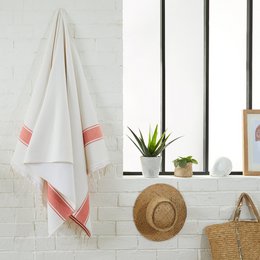 Terry Cyclades Fouta - Strand og Hammam håndklæde