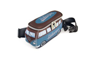 Volkswagen VW T1 Bus 3D Neoprene Hip Bag - Brown