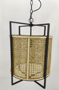 rotan hanglamp naturel
