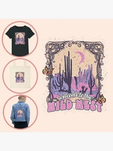 Kleding transfer Welcome to the Wild West