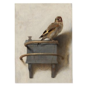 Plakat 50x70 cm, Stieglitz, Carel Fabritius