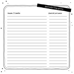 Fill-in Book SilliBeads - My Wedding Planner Fill-in Book - Hardcover Wire-o (SORT/HVID RANGE)