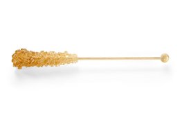Long, thin brown candy sticks approximately 16.5 cm in length.