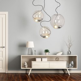Bol hanglamp glazen bol