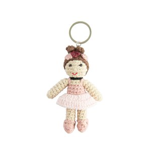 Crochet keyring Degas Dancer