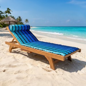 Happy Blue Strandmatratze 60x180 cm