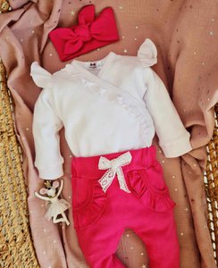 2519BP Babyset für Mädchen Jasmina (Body + Schlafanzug)