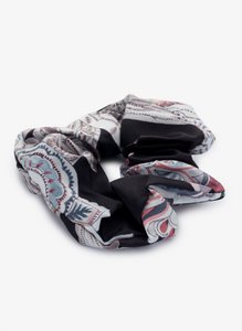 Scrunchie print Paige black