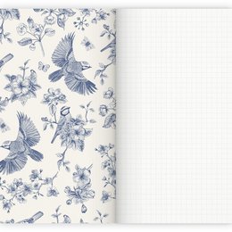 3er-Set Notizhefte Birds & Butterflies A5