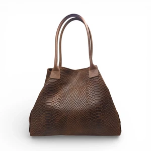 LOLA Maronne leren tas