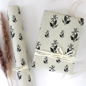 Wrapping paper sheet made of grass paper, 50x70cm, cowslip