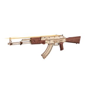 Robotime, 3D wooden puzzle AK-47 Assault Rifle, LQ901, 71.7x5.6x21.5cm