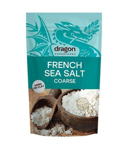 French Sea Salt, coarse, organic, Dragon Superfoods, 500g