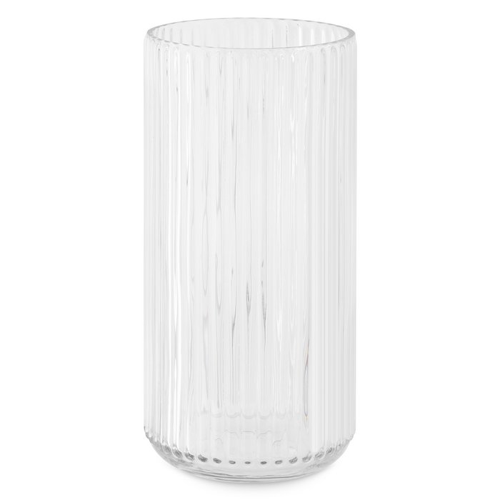 verdrietig plaats Voldoen Navaris geribbelde glazen vaas - ? 11,5 x 25 cm - Transparante glazen vazen  ​​voor bloemen - Moderne en minimale decoratieve geribbelde vaas Inkopen  via de online groothandel | Orderchamp