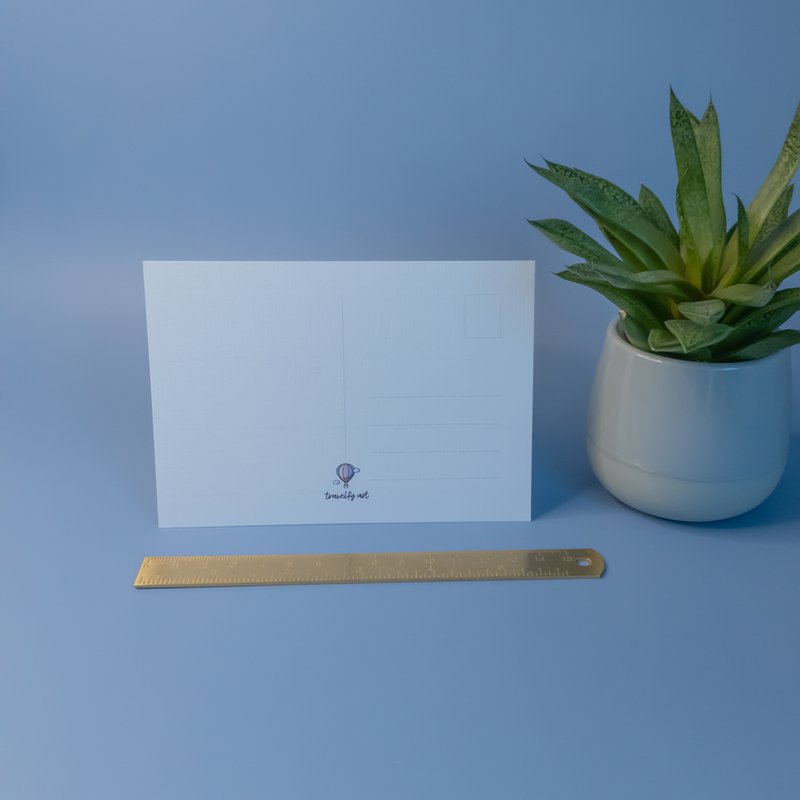 Centre de Rotterdam, Pays-Bas - Carte postale A6 avec enveloppe