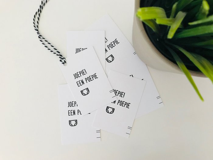 Joepie een poepie cadeaukaartjes