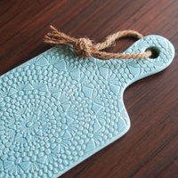 Crochet Rectangular Serving Board – Handmade in Portugal