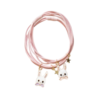 Hair elastics - Bunny bands Pink