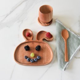 Handmade - Kids Cup  Ø7 cm - Eco-friendly - Khaya wood