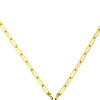 Glamor - long-link anchor chain 45cm stainless steel gold