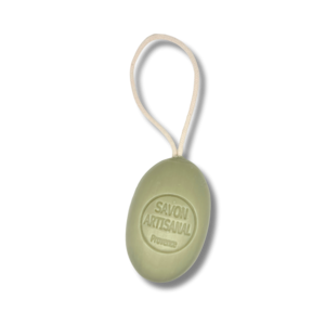 NIEUW ✨ Ovale zeep aan touw Aloë vera/Shea 200g