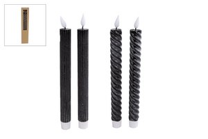 Kerze LED Moving Light AAA schwarz a2