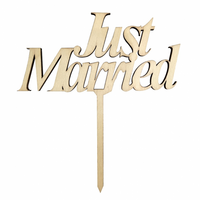 Kuchendeckel - Just Married - Holz