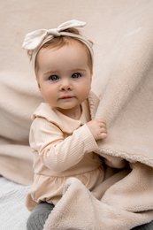 Olivia Romper Suit - Beige