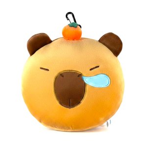 Capibara reiskussen met oogmaskerset