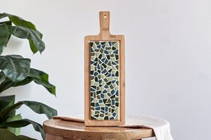 DIY Package Mosaic Drink Board