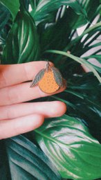 Orange Pin | hard enamel, citrus, clementine