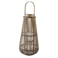 Lucie Grey Lantern 25xh50cm