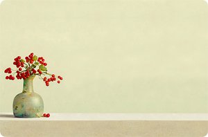 Placemat - Hawthorn berries, Henk Helmantel