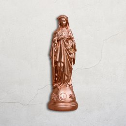 Statuette Mary with flowers
