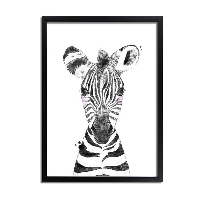 Zebra Kinderkamerposter