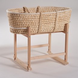 Moset kurvstativ -RockingBaby Stand naturlig