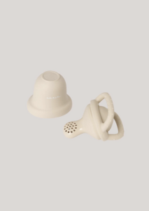 Silicone Baby Feeder - Oyster Beige