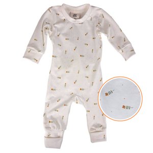 JF | playsuit mini fleurs cream