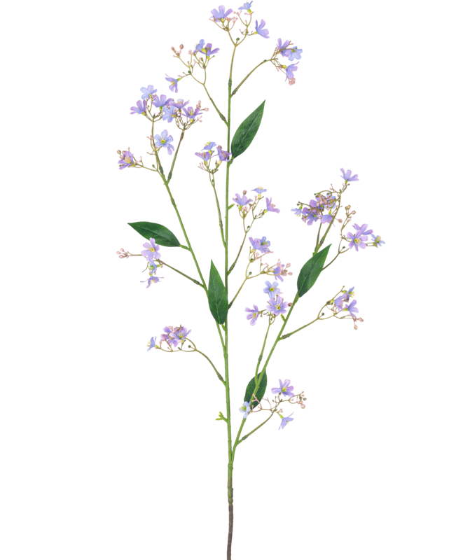Artificial branch Daphne Spray 108 cm purple